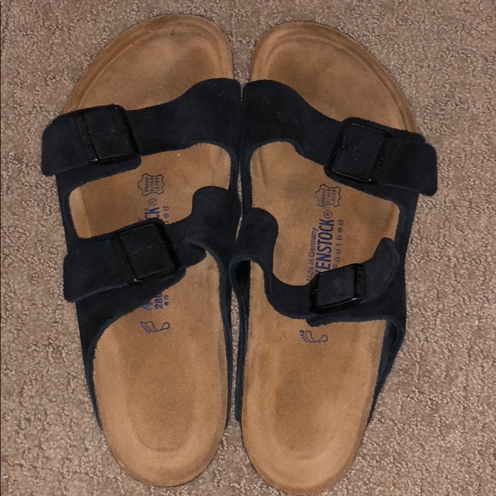 Black Birkenstocks